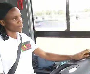 FALSE! Female bus driver, Mary who drove Bawumia in electric bus not a kayayoo